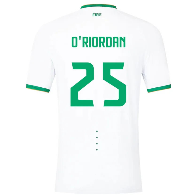 Danxen Kinder Irische Claire O'riordan #25 Weiß Auswärtstrikot Trikot 24-26 T-Shirt Schweiz