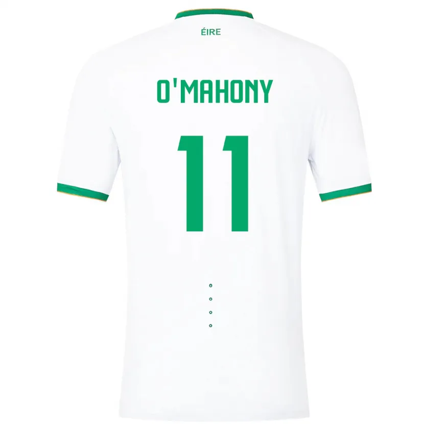 Danxen Kinder Irische Éabha O'mahony #11 Weiß Auswärtstrikot Trikot 24-26 T-Shirt Schweiz