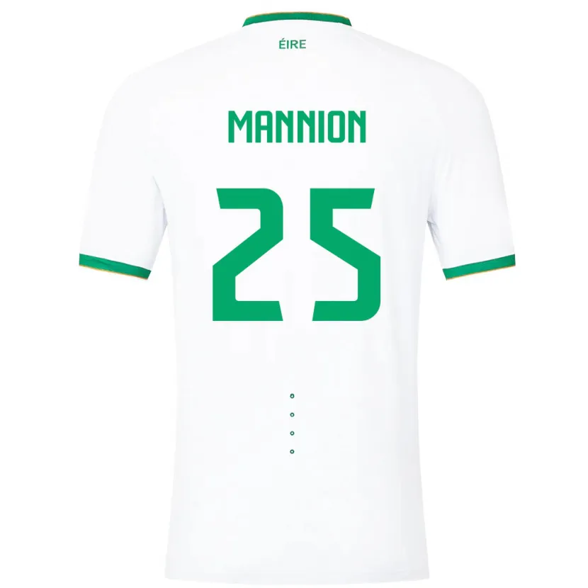 Danxen Kinder Irische Aoife Mannion #25 Weiß Auswärtstrikot Trikot 24-26 T-Shirt Schweiz