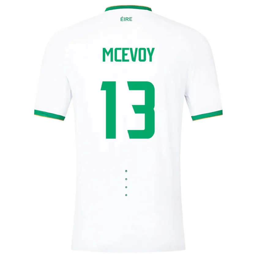 Danxen Kinder Irische Alannah Mcevoy #13 Weiß Auswärtstrikot Trikot 24-26 T-Shirt Schweiz