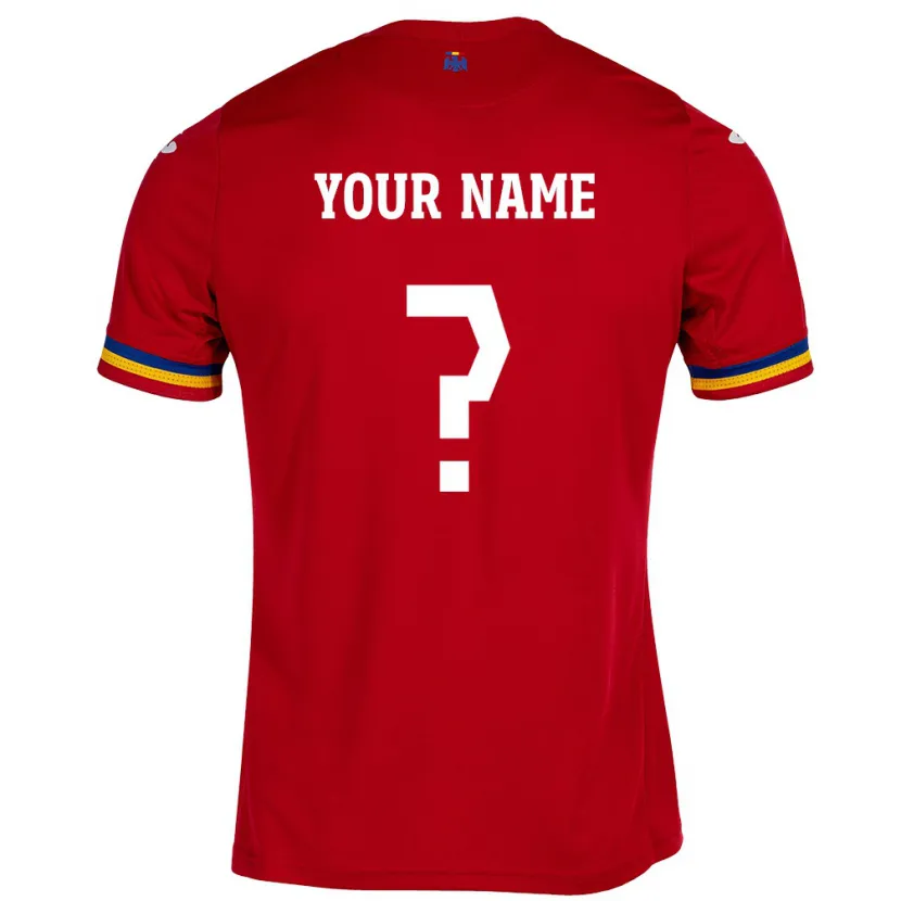 Danxen Kinder Rumänische Ihren Namen #0 Rot Auswärtstrikot Trikot 24-26 T-Shirt Schweiz