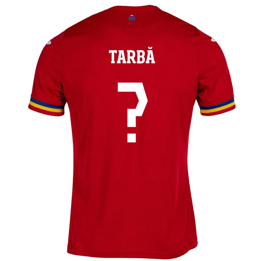 Danxen Kinder Rumänische Ianis Târbă #0 Rot Auswärtstrikot Trikot 24-26 T-Shirt Schweiz