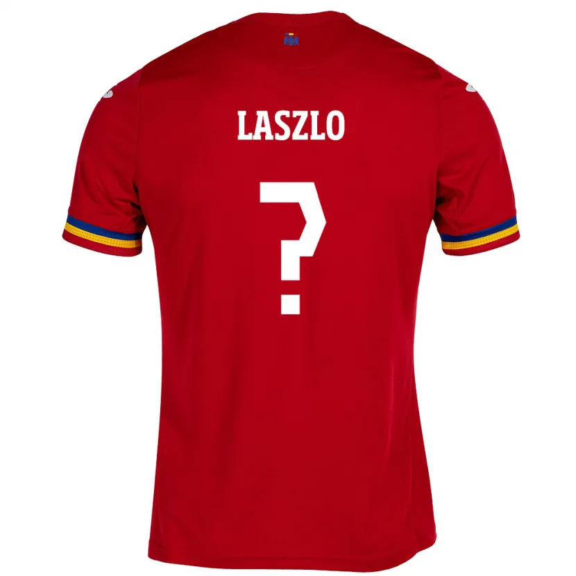Danxen Kinder Rumänische Matyas Laszlo #0 Rot Auswärtstrikot Trikot 24-26 T-Shirt Schweiz