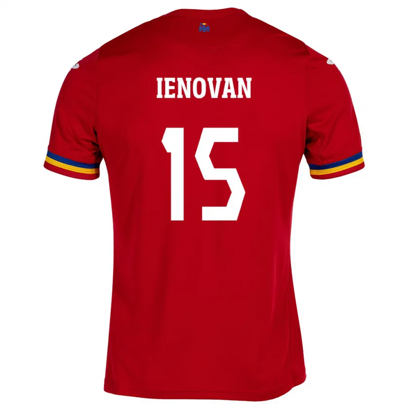 Danxen Kinder Rumänische Bianca Ienovan #15 Rot Auswärtstrikot Trikot 24-26 T-Shirt Schweiz