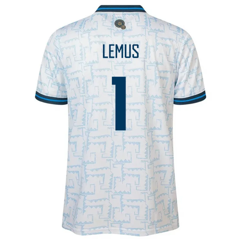 Danxen Kinder El Salvador Hamilton Lemus #1 Weiß Auswärtstrikot Trikot 24-26 T-Shirt Schweiz