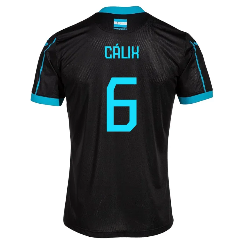 Danxen Kinder Honduras Noel Cálix #6 Schwarz Auswärtstrikot Trikot 24-26 T-Shirt Schweiz