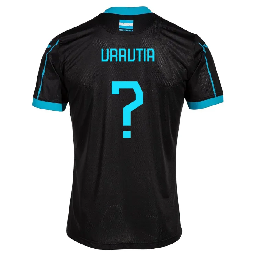 Danxen Kinder Honduras Nathalie Urrutia #0 Schwarz Auswärtstrikot Trikot 24-26 T-Shirt Schweiz