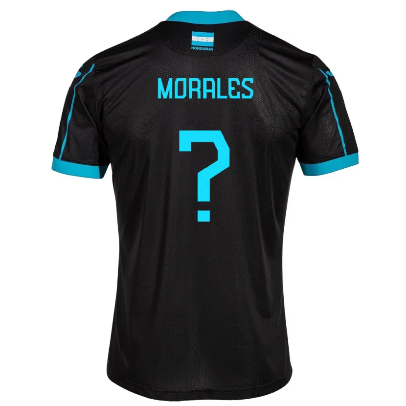 Danxen Kinder Honduras Melida Morales #0 Schwarz Auswärtstrikot Trikot 24-26 T-Shirt Schweiz