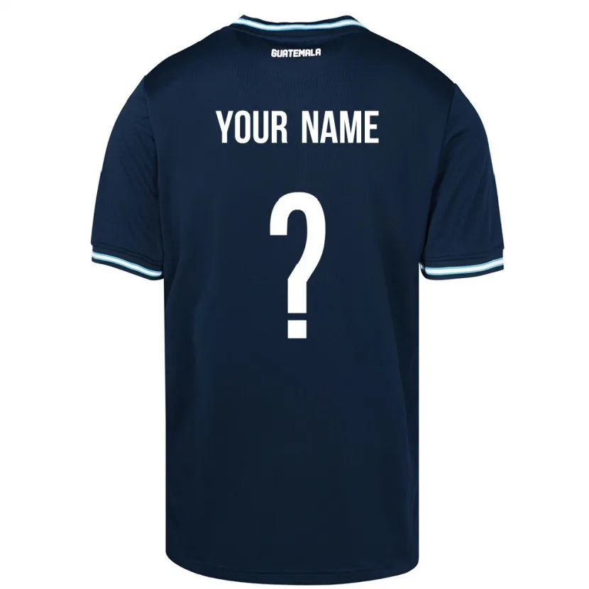 Danxen Kinder Guatemala Ihren Namen #0 Blau Auswärtstrikot Trikot 24-26 T-Shirt Schweiz