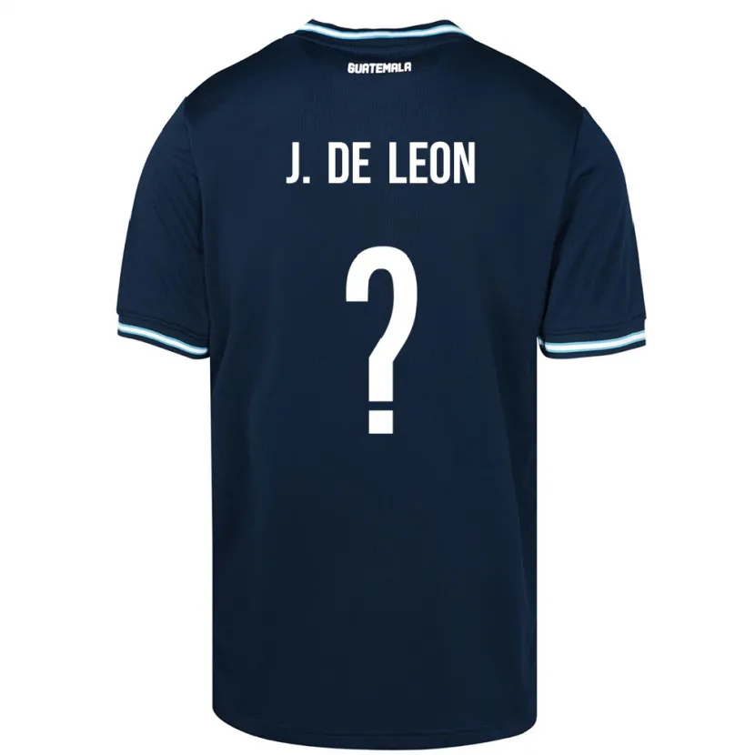 Danxen Kinder Guatemala Jose De Leon #0 Blau Auswärtstrikot Trikot 24-26 T-Shirt Schweiz