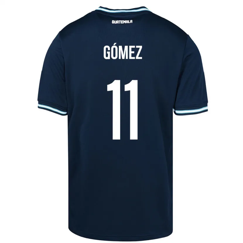 Danxen Kinder Guatemala Savianna Gómez #11 Blau Auswärtstrikot Trikot 24-26 T-Shirt Schweiz