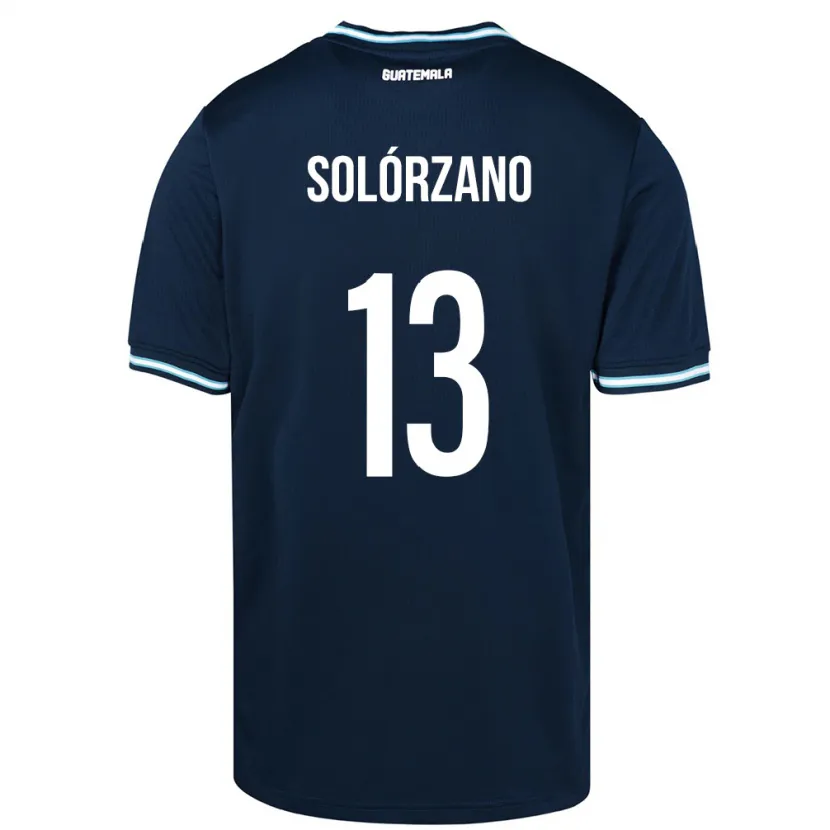 Danxen Kinder Guatemala Aisha Solórzano #13 Blau Auswärtstrikot Trikot 24-26 T-Shirt Schweiz
