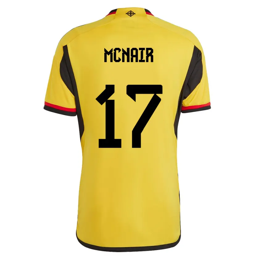 Danxen Kinder Nordirland Paddy Mcnair #17 Weiß Auswärtstrikot Trikot 24-26 T-Shirt Schweiz