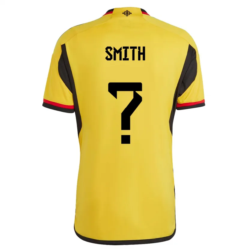 Danxen Kinder Nordirland Corey Smith #0 Weiß Auswärtstrikot Trikot 24-26 T-Shirt Schweiz