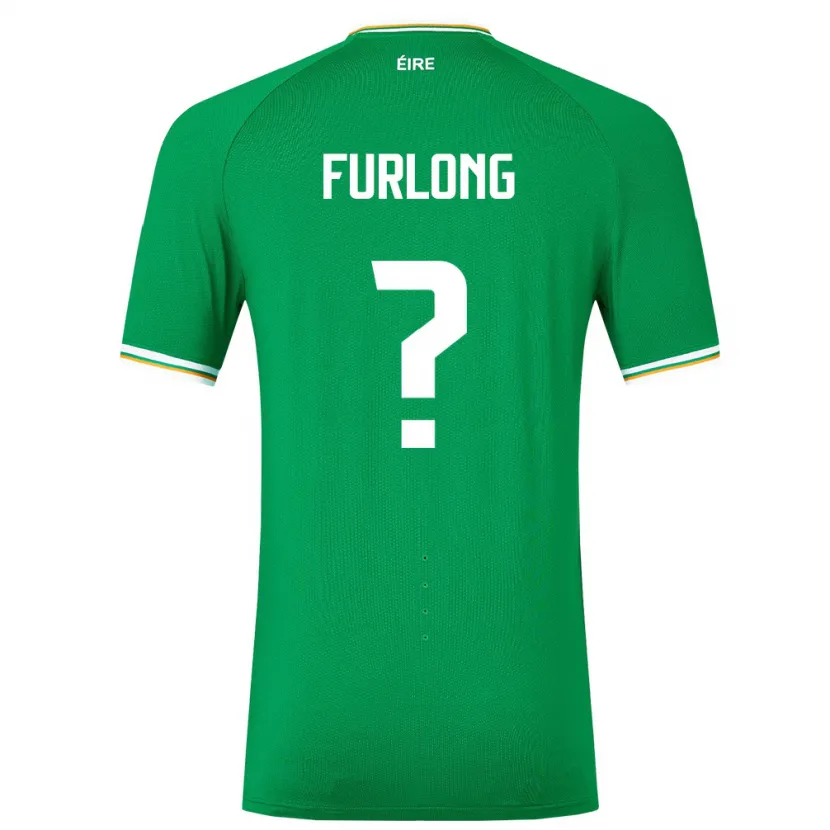 Danxen Herren Irische James Furlong #0 Grün Heimtrikot Trikot 24-26 T-Shirt Schweiz