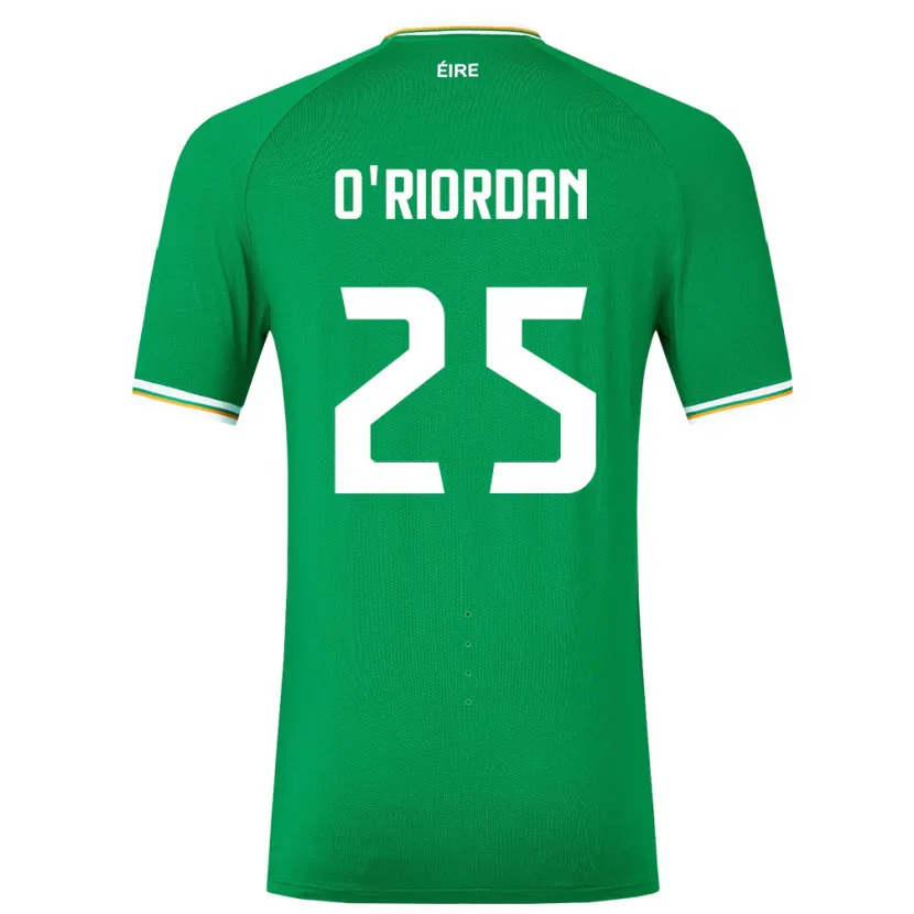 Danxen Herren Irische Claire O'riordan #25 Grün Heimtrikot Trikot 24-26 T-Shirt Schweiz
