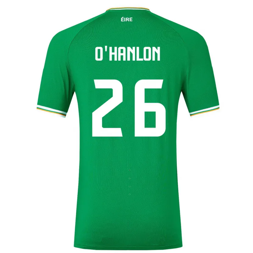 Danxen Herren Irische Tara O'hanlon #26 Grün Heimtrikot Trikot 24-26 T-Shirt Schweiz