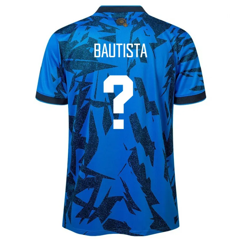 Danxen Herren El Salvador Ezequiel Bautista #0 Blau Heimtrikot Trikot 24-26 T-Shirt Schweiz