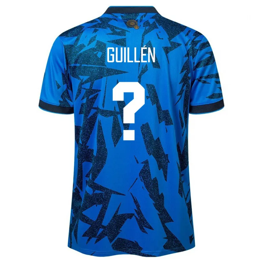 Danxen Herren El Salvador Linda Guillén #0 Blau Heimtrikot Trikot 24-26 T-Shirt Schweiz