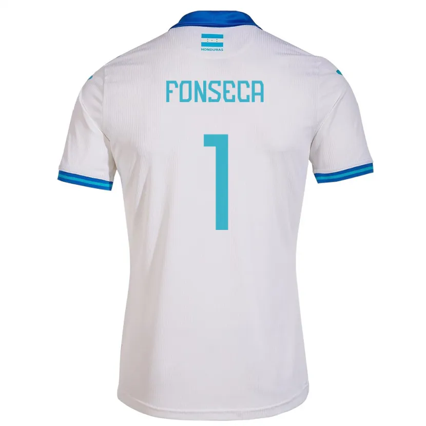 Danxen Herren Honduras Harold Fonseca #1 Weiß Heimtrikot Trikot 24-26 T-Shirt Schweiz