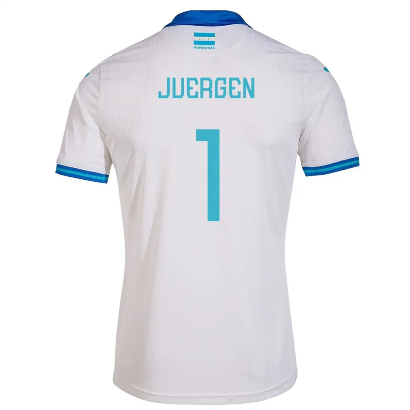Danxen Herren Honduras Juergen García #1 Weiß Heimtrikot Trikot 24-26 T-Shirt Schweiz