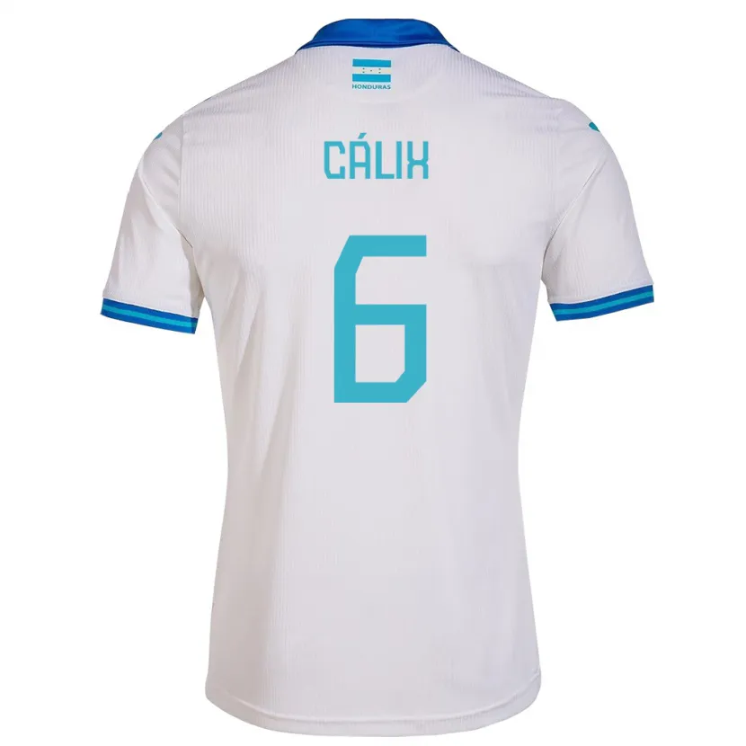 Danxen Herren Honduras Noel Cálix #6 Weiß Heimtrikot Trikot 24-26 T-Shirt Schweiz