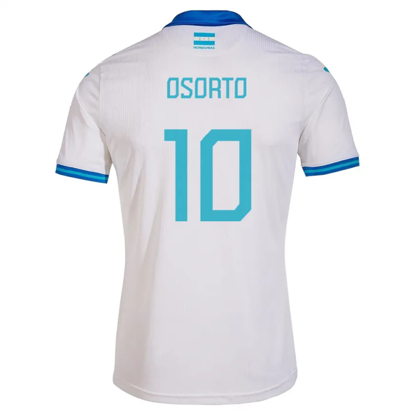 Danxen Herren Honduras Roberto Osorto #10 Weiß Heimtrikot Trikot 24-26 T-Shirt Schweiz