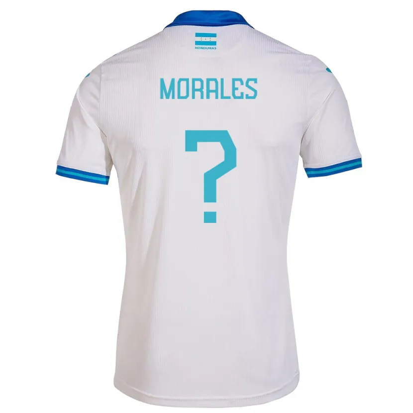 Danxen Herren Honduras Melida Morales #0 Weiß Heimtrikot Trikot 24-26 T-Shirt Schweiz