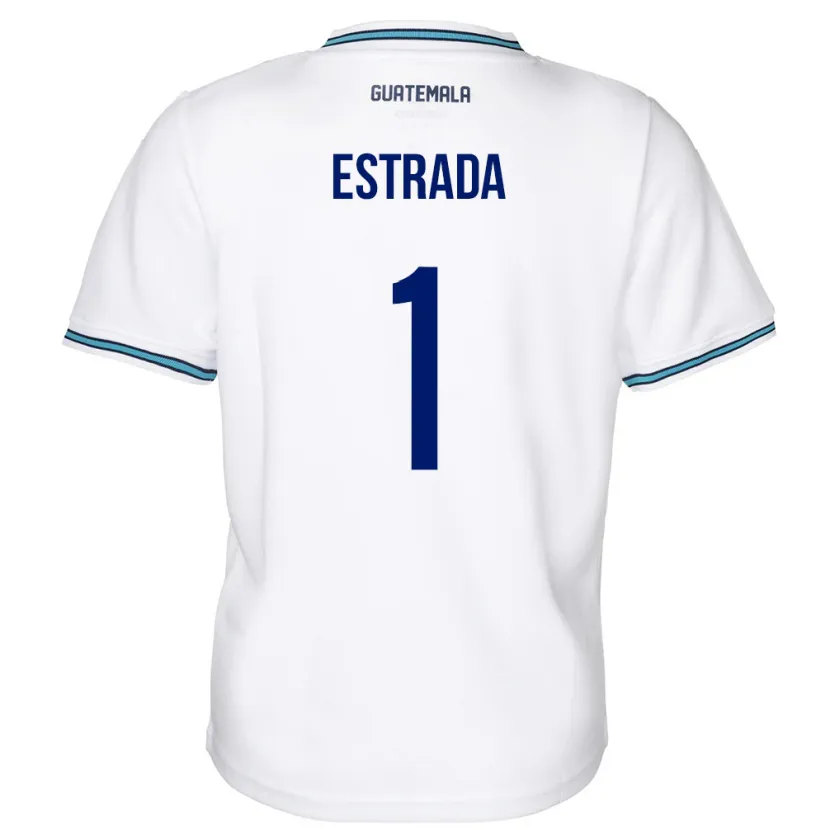Danxen Herren Guatemala Alexia Estrada #1 Weiß Heimtrikot Trikot 24-26 T-Shirt Schweiz