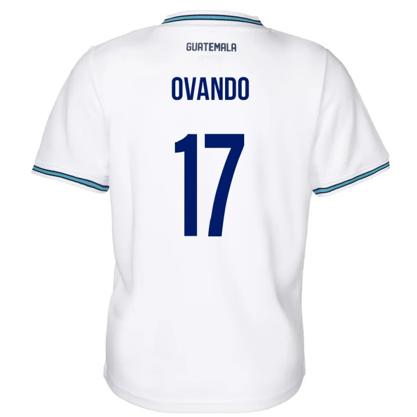 Danxen Herren Guatemala Sandra Ovando #17 Weiß Heimtrikot Trikot 24-26 T-Shirt Schweiz
