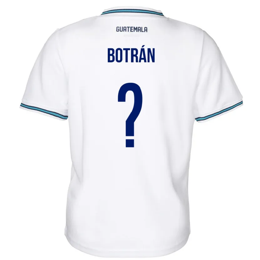Danxen Herren Guatemala Sabrina Botrán #0 Weiß Heimtrikot Trikot 24-26 T-Shirt Schweiz