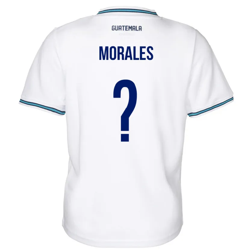 Danxen Herren Guatemala Karla Morales #0 Weiß Heimtrikot Trikot 24-26 T-Shirt Schweiz