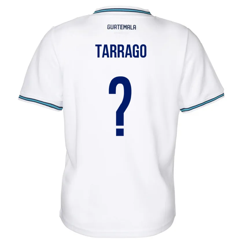 Danxen Herren Guatemala María Tarrago #0 Weiß Heimtrikot Trikot 24-26 T-Shirt Schweiz