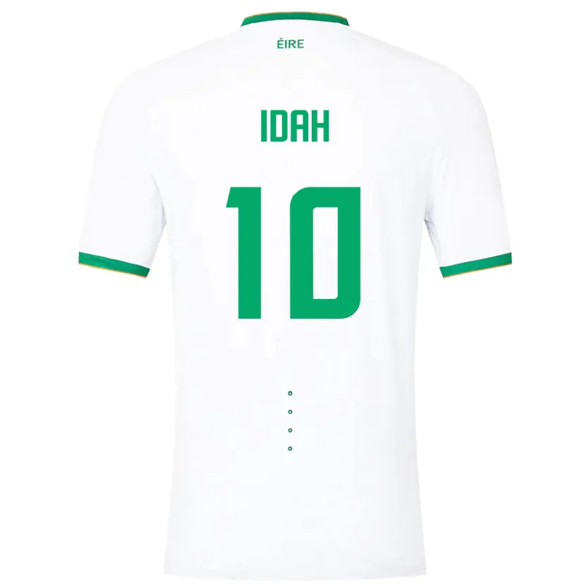 Danxen Herren Irische Adam Idah #10 Weiß Auswärtstrikot Trikot 24-26 T-Shirt Schweiz