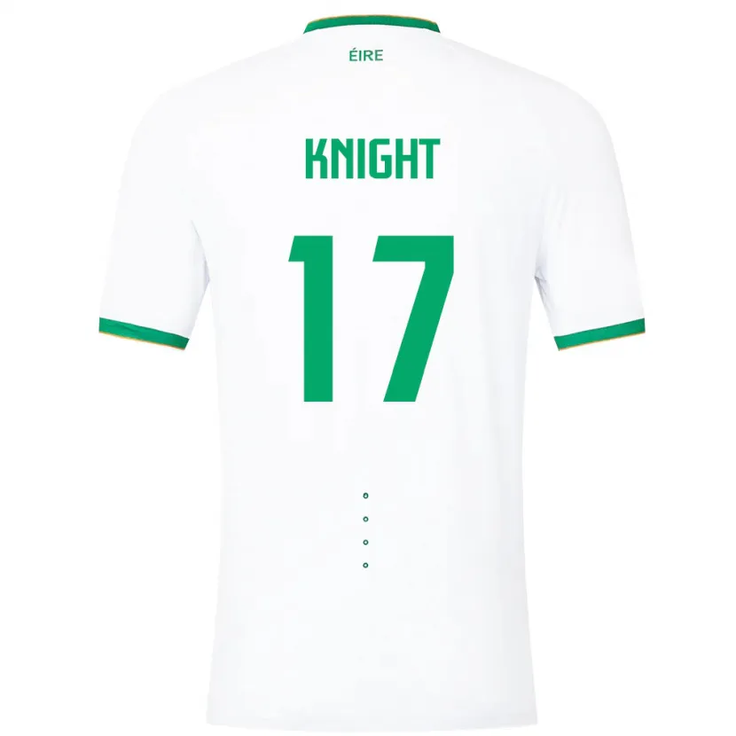 Danxen Herren Irische Jason Knight #17 Weiß Auswärtstrikot Trikot 24-26 T-Shirt Schweiz