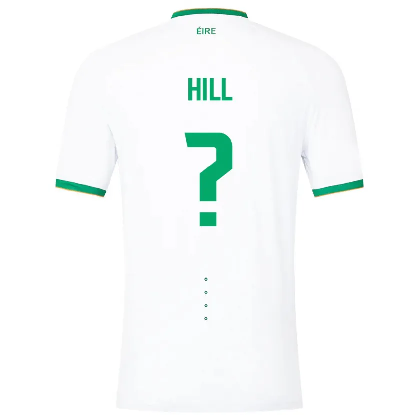 Danxen Herren Irische Tom Hill #0 Weiß Auswärtstrikot Trikot 24-26 T-Shirt Schweiz