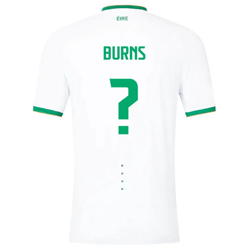 Danxen Herren Irische Darragh Burns #0 Weiß Auswärtstrikot Trikot 24-26 T-Shirt Schweiz