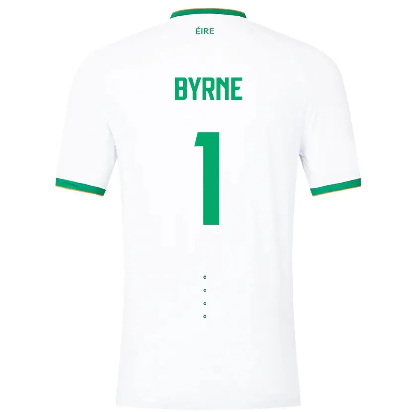 Danxen Herren Irische Reece Byrne #1 Weiß Auswärtstrikot Trikot 24-26 T-Shirt Schweiz
