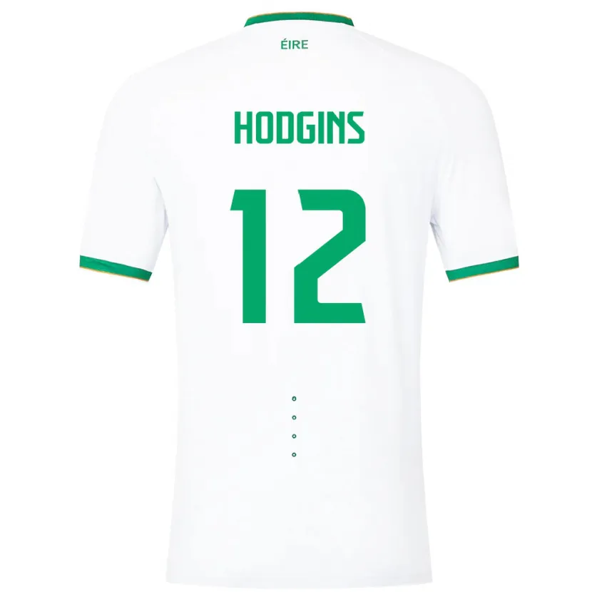 Danxen Herren Irische Gavin Hodgins #12 Weiß Auswärtstrikot Trikot 24-26 T-Shirt Schweiz