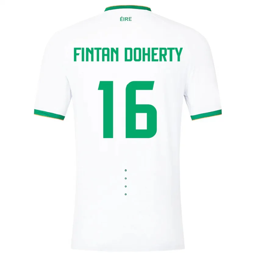 Danxen Herren Irische Fintan Doherty #16 Weiß Auswärtstrikot Trikot 24-26 T-Shirt Schweiz