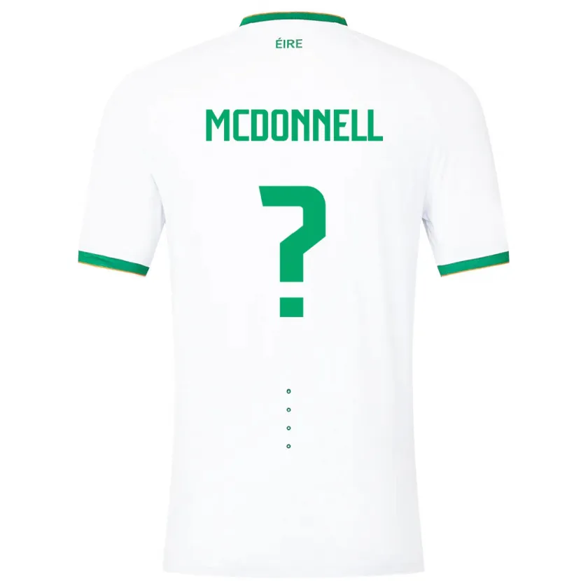 Danxen Herren Irische Grady Mcdonnell #0 Weiß Auswärtstrikot Trikot 24-26 T-Shirt Schweiz