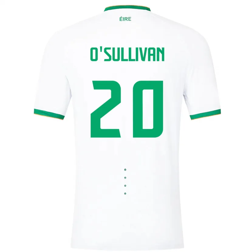 Danxen Herren Irische Cathal O'sullivan #20 Weiß Auswärtstrikot Trikot 24-26 T-Shirt Schweiz