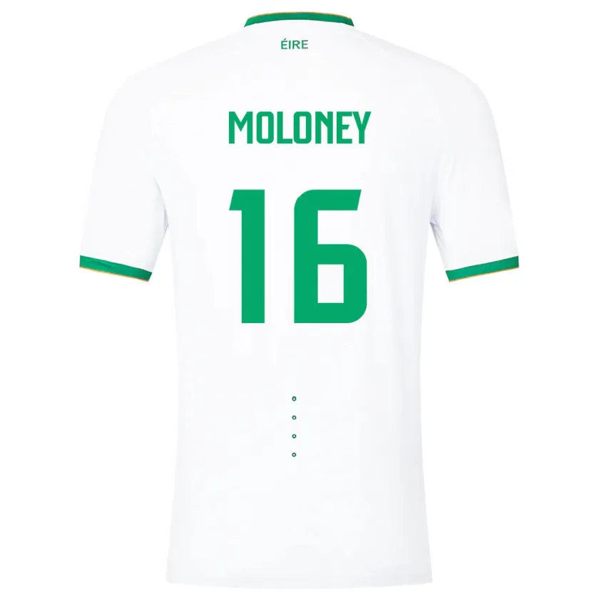 Danxen Herren Irische Grace Moloney #16 Weiß Auswärtstrikot Trikot 24-26 T-Shirt Schweiz