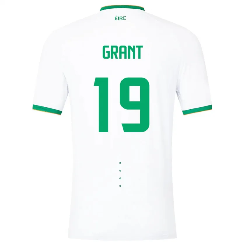 Danxen Herren Irische Ciara Grant #19 Weiß Auswärtstrikot Trikot 24-26 T-Shirt Schweiz