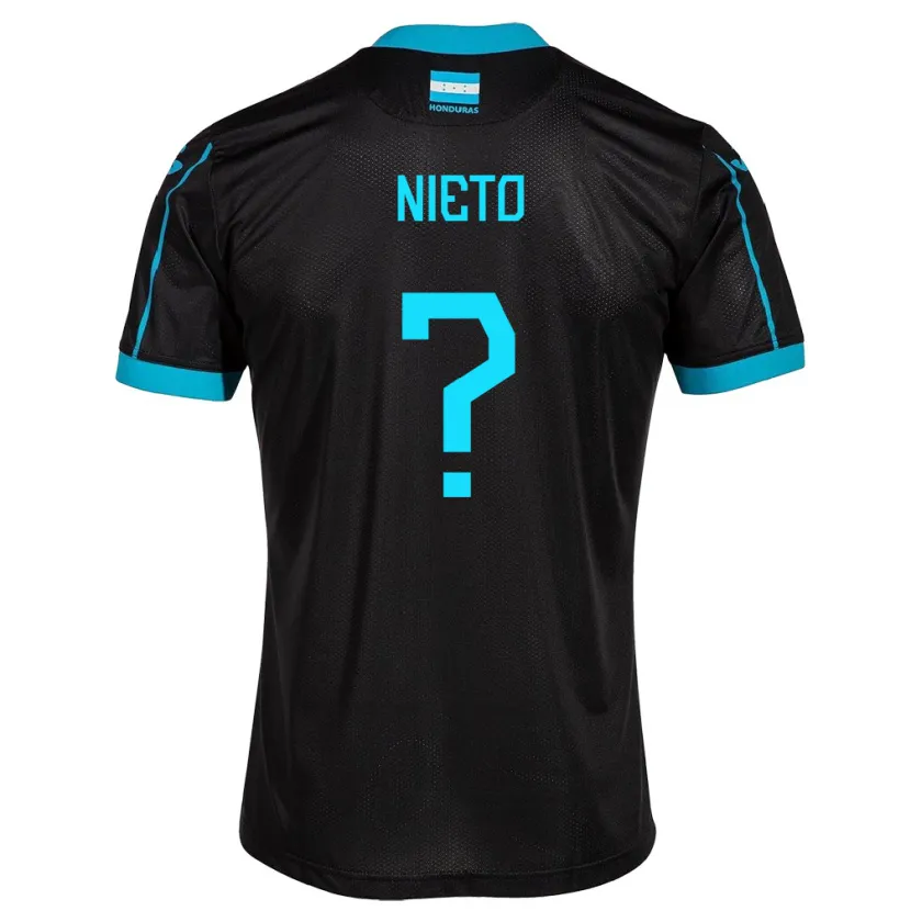 Danxen Herren Honduras Maddeline Nieto #0 Schwarz Auswärtstrikot Trikot 24-26 T-Shirt Schweiz