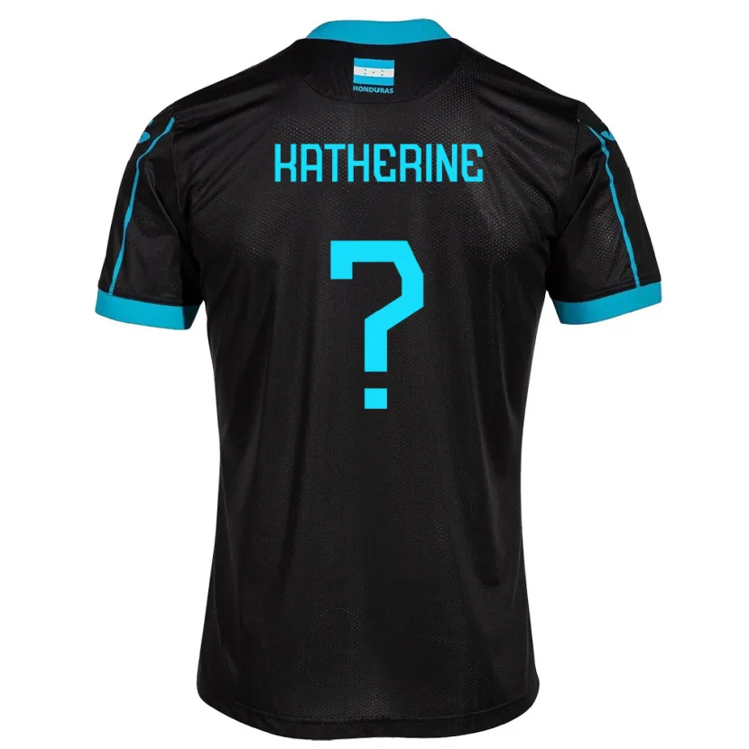 Danxen Herren Honduras Katherine Rodríguez #0 Schwarz Auswärtstrikot Trikot 24-26 T-Shirt Schweiz