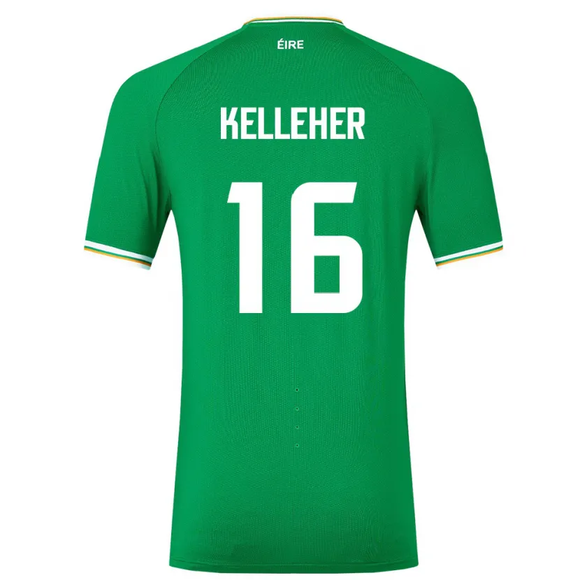 Danxen Damen Irische Caoimhín Kelleher #16 Grün Heimtrikot Trikot 24-26 T-Shirt Schweiz