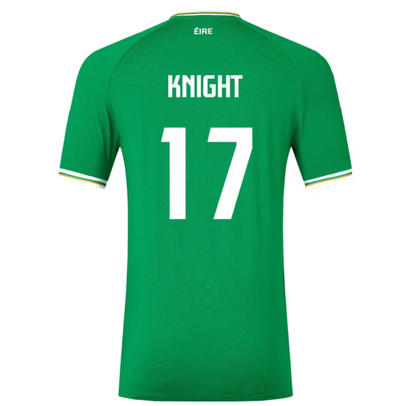 Danxen Damen Irische Jason Knight #17 Grün Heimtrikot Trikot 24-26 T-Shirt Schweiz