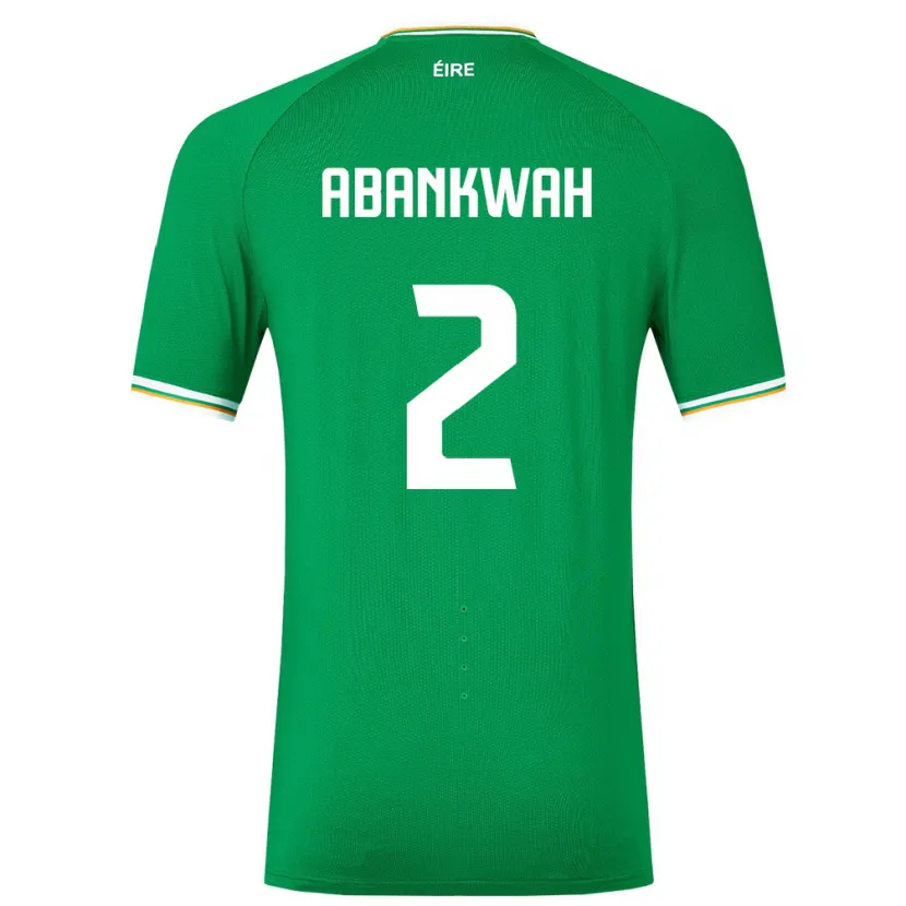 Danxen Damen Irische James Abankwah #2 Grün Heimtrikot Trikot 24-26 T-Shirt Schweiz
