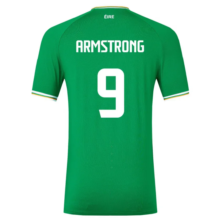 Danxen Damen Irische Sinclair Armstrong #9 Grün Heimtrikot Trikot 24-26 T-Shirt Schweiz